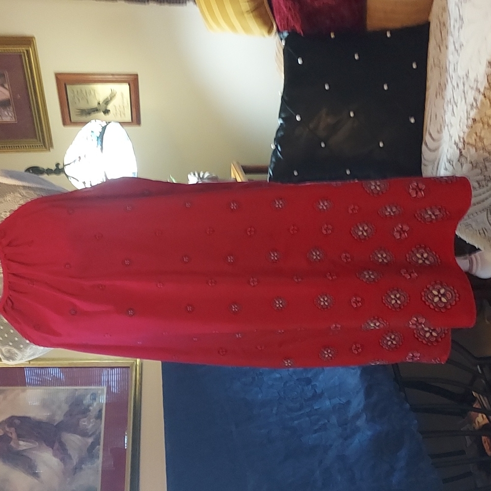 Old Navy Red boho dress!